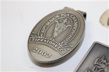John Deere Pro Am, 2002 Senior PGA. 2006 PTCA & The Old Course St. Andrews Money Clips