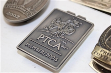 John Deere Pro Am, 2002 Senior PGA. 2006 PTCA & The Old Course St. Andrews Money Clips