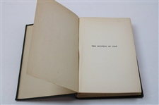 1910 'The Mystery Of Golf' Book by Arnold Haultain