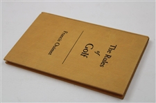 1948 'The Rules Of Golf' Book by Francis Ouimet