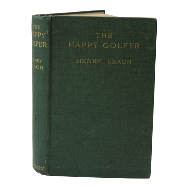 1914 The Happy Golfer Book by Henry Leach