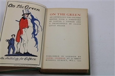 1922 'On The Green An Anthology For Golfers' Book by S. J. Looker