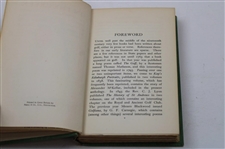 1922 'On The Green An Anthology For Golfers' Book by S. J. Looker