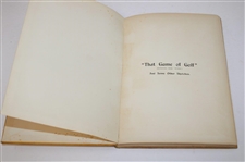 1902 1st Ed 'Punch Magazine, That Game Of Golf And Some Other Sketches By The Same Author (Reprinted From Punch)' 