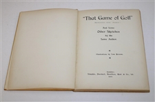 1902 1st Ed 'Punch Magazine, That Game Of Golf And Some Other Sketches By The Same Author (Reprinted From Punch)' 