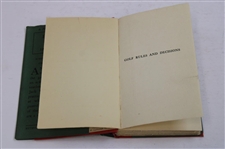 1924 Second Edition 'Golf Rules And Decisions'  By F. S. Shenstone