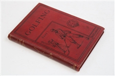 1887 'Golfing' By W. & R. Chambers
