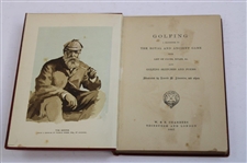 1887 'Golfing' By W. & R. Chambers