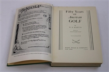 1936 1St Ed 'Fifty Years Of American Golf' By H. B. Martin