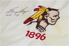 Gary Player Aronimink GC Flag w/'62 & 72' - Site of 1962 PGA Championship Win JSA ALOA