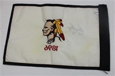 Gary Player Aronimink GC Flag w/'62 & 72' - Site of 1962 PGA Championship Win JSA ALOA