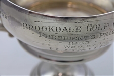1933 Brookdale Golf Club President's Prize Trophy Won By H. Saul 