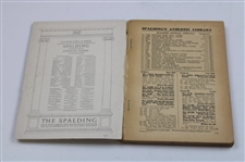 1931 'Spaldings Athletic Library' No 3X Book