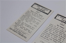 Ben Hogan, Henry Cotton & Peter Thomson 1959 Top Flight Stars Cards - No. 3, No. 15 & No. 16