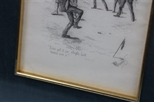 RM Alexander Ye've Got It Sir Steeple Ball Manse And A '! Framed Print 
