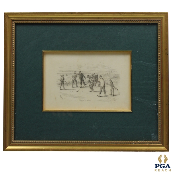 RM Alexander "This For The Match" Framed Print