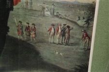 Red Coat Golfer w/Club Maker Stampings On RMS Queen Mary