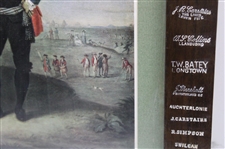 Red Coat Golfer w/Club Maker Stampings On RMS Queen Mary