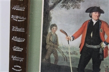 Red Coat Golfer w/Club Maker Stampings On RMS Queen Mary