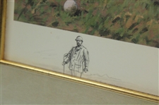 Willie Park Jr. LTD ED 146/350 1989 Print Signed by Artist Arthur Weaver - Framed