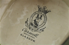 Vintage Glasgow Carswell The Hatter City Black Top Hat