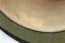 Vintage Glasgow Carswell The Hatter City Black Top Hat