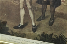 To The Society of Coffers at Blackheath Print - Framed
