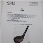 D. Anderson & Sons St. Andrews Brassie Circa 1909