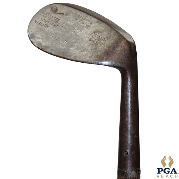 Ed Towns Spence Gourlay St. Andrews Special Warranted Hand Forged Readnought Niblick