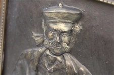 Young Tom Morris LTD ED Bronze Plaque Artist Proof #4/50 by Artist Bill Waugh