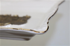 St. Andrews Clubhouse Porcelain Wall Dish By Artist Bill Waugh