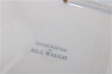 St. Andrews Clubhouse Porcelain Wall Dish By Artist Bill Waugh