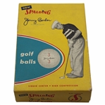 Spalding Jerry Barber Signature Golf Ball Box W/Balls