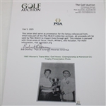 1960 Women's Trans-Miss. Golf Assoc. Championship at Kenwood CC Trophy Presentation Photo