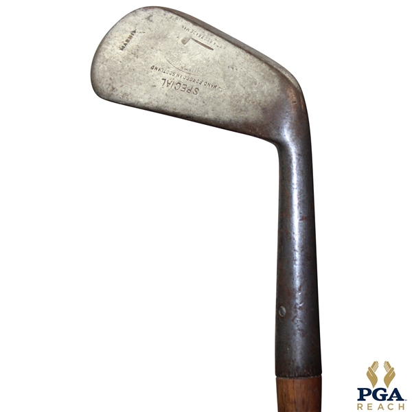 Tom Stewart Hutchison Special Mashie Hand Forged In Scotland