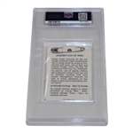 2001 Bay Hill Invitational Patron Badge Tiger PGA Win #25 PSA NM-MT 8