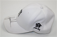 Tiger Woods Signed TW Logo Hat w/Glass Display JSA ALOA