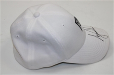 Tiger Woods Signed TW Logo Hat w/Glass Display JSA ALOA