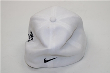 Tiger Woods Signed TW Logo Hat w/Glass Display JSA ALOA