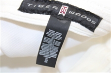 Tiger Woods Signed TW Logo Hat w/Glass Display JSA ALOA