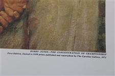 Bobby Jones The Concentration of Championship First Edition LTD ED Print By Artist William Steene