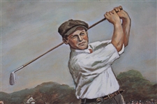 Bobby Jones Career Accomplishments LTD ED Print #465/1000 By Artist E.B.M. 