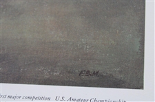 Bobby Jones Career Accomplishments LTD ED Print #465/1000 By Artist E.B.M. 