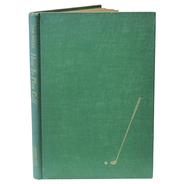 Sam Snead Signed 1946 How To Play Golf JSA ALOA