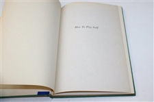 Sam Snead Signed 1946 'How To Play Golf' JSA ALOA
