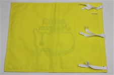 Hideki Matsuyama Signed 2021 Masters Tournament Embroidered Flag PSA #AL44893