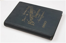 1893 'The Sportsman's Directory And Yearbook' Columbian Edition Book - Navy