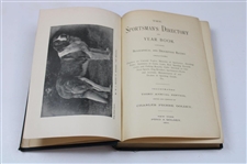 1893 'The Sportsman's Directory And Yearbook' Columbian Edition Book - Navy