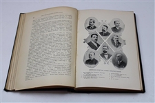 1893 'The Sportsman's Directory And Yearbook' Columbian Edition Book - Navy