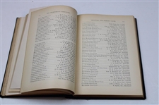 1893 'The Sportsman's Directory And Yearbook' Columbian Edition Book - Navy
